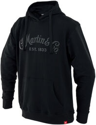 Tone On Tone Hoodie M Noir