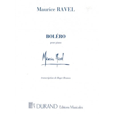 Ravel M. - Bolero - Piano