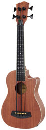 UkeBass Mahogany Naturel