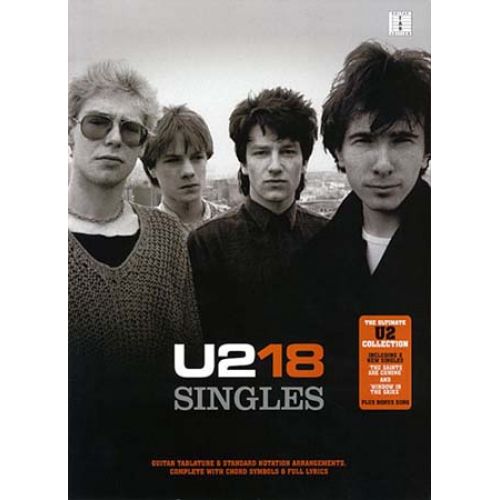 U2 - 18 Singles - Guitar Tab