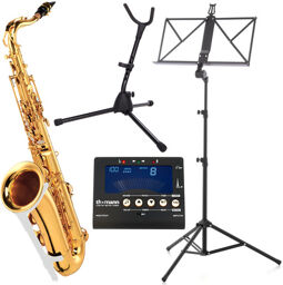 Saxophone Set 3 Tenor Noir