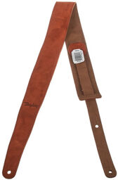 All-Suede Guitar Strap Honey G Honey Gold