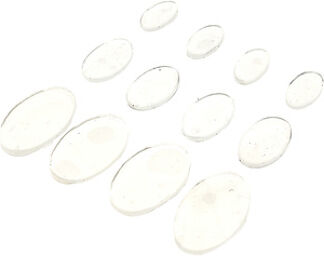 Gel Damper Pads glass 12 Pack Transparent