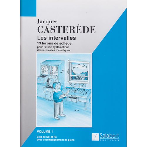 Salert Casterede Les Intervalles Vol.1, 2 Clés Avec Piano