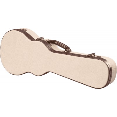 Étui Ukulélé Concert Beige en Bois Deluxe - GW