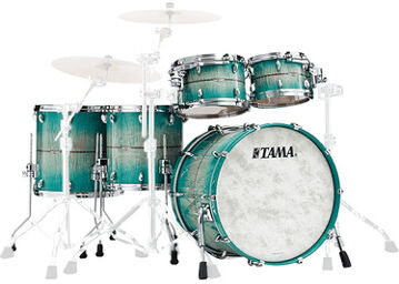 STAR Drum Maple Set RECB Emerald Sea Curly Maple Burst
