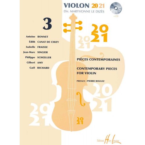 Le Dizes Violon 20-21 Vol.3 + CD