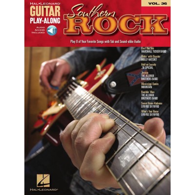 GUITAR PLAY ALONG VOL.36 - SOUTHERN ROCK + AUDIO EN LIGNE - GUITAR TAB