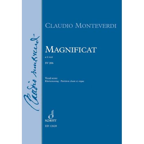 MONTEVERDI CLAUDIO - MAGNIFICAT M XIV, 327 / SV 206, ANH.