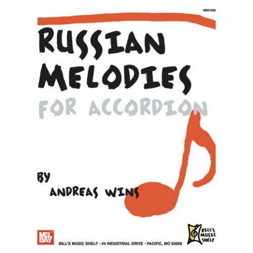 Wins Andreas - Russian Melodies For Accordion - Accordion