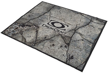 Drum Rug Grey Terra Graphisme