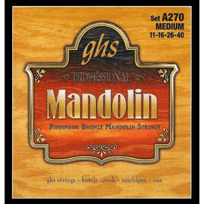 Mandoline Phosphor Bronze Medium 11-16-26-40