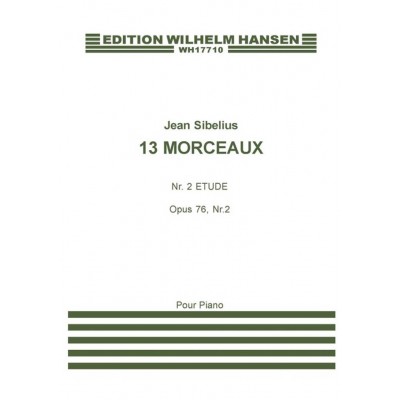 Sibelius Jean - 13 Morceaux Op.76 N°2