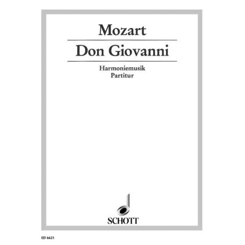Moz W.A. - Don Giovanni Kv 527 - 2 Oboes, 2 Clarinets, 2 Horns And 2 Bassoons