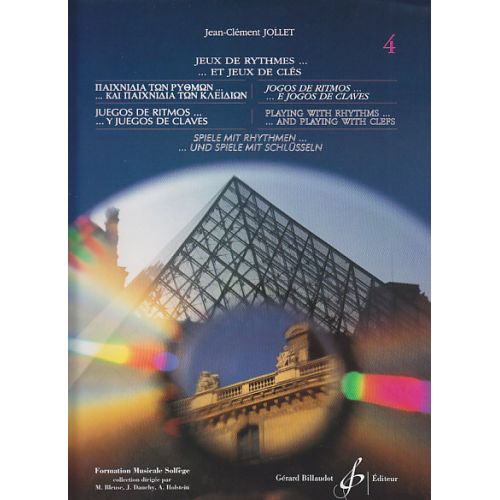 Jollet JEAN-clement - Jeux De Rythmes et Jeux De Clés Vol.4