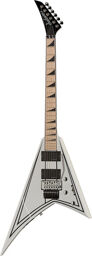 RRX24M White w/Black PinStripe Snow White avec bandes noires