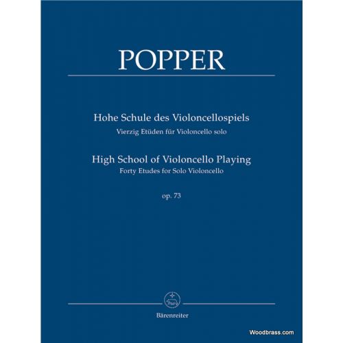 Popper D. - High School Of Violoncello Playing Op.73