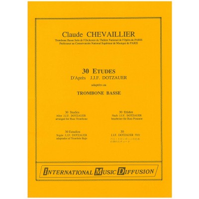 Dotzauer - 30 Études - Trombone Basse