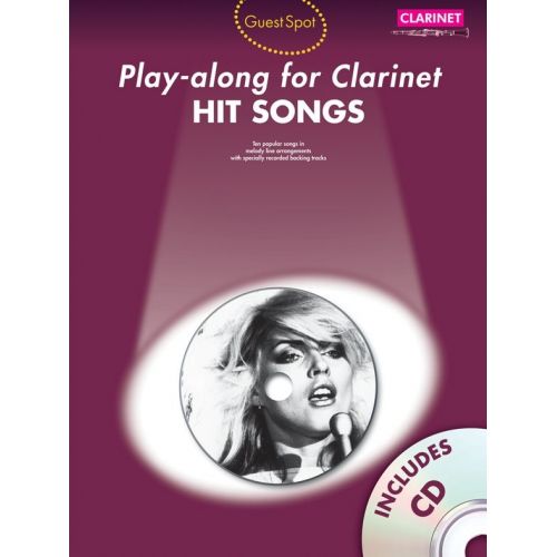 Guest Spot Hit Songs Clarinet + CD - Clarinet