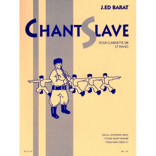 Barat - Chant Slave - Clarinette & Piano