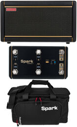 Spark 2 BK w/Bag & Footswitch noir