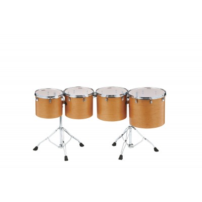 SET TOM DE CONCERT 1 PEAU LOW-PITCHED VINTAGE ANTIQUE MAPLE