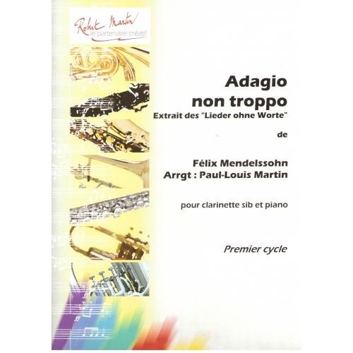 Robert Min Mendelssohn F. - Adagio Non Troppo, Extrait Des Lieder Ohne Worte