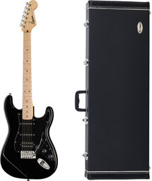 Sonic Strat HSS Black Bundle Noir