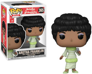 Aretha Franklin (Green Dress)