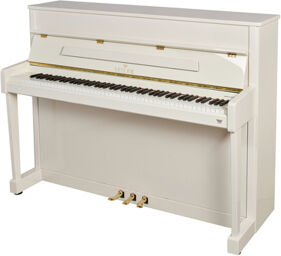 116 Ritmo, white polished Blanc poli