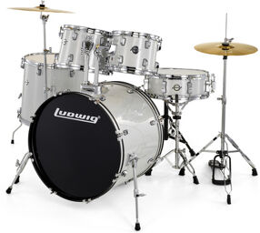 Accent Drive 5pc Silver Silver Sparkle