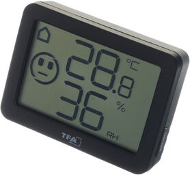 Digital Thermo-Hygrometer BK Noir