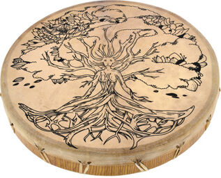 Shaman Drum Lady of Wood 50cm