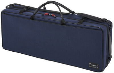 2005SM Violin Double Case Bleu marine