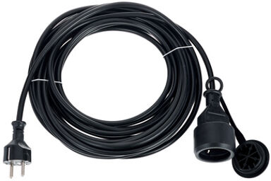 Mains Extension MC 10m 1,5 mm² noir