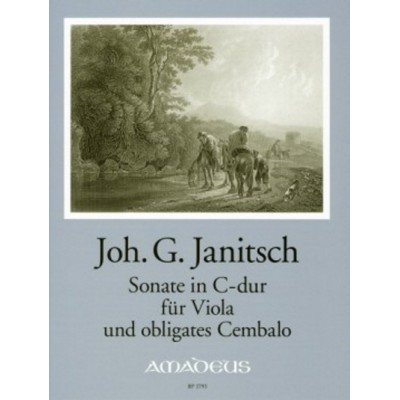 Janitsch J.G. - Sonata - Alto & Piano