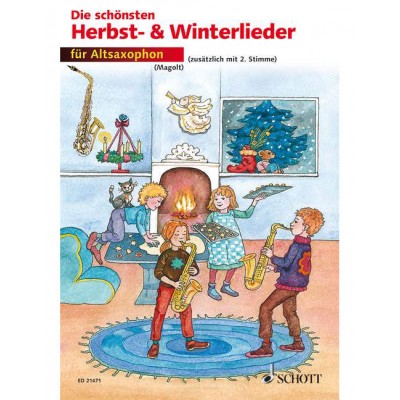 Die Schänsten Herbst- Und Winterlieder - 1-2 Saxophone Altos In Eb