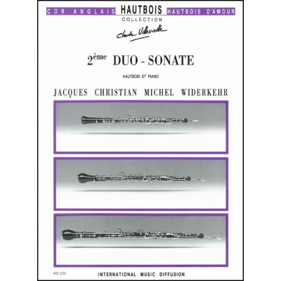 Widerkehr - 2ème Duo Sonate En Ut Majeur - Hautbois & Piano