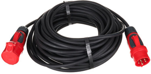 CEE Cable 16A 2,5mm² 25m Grip Noir