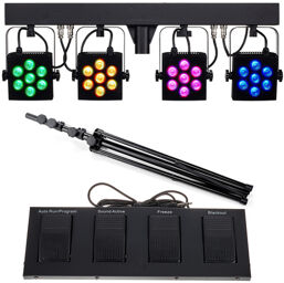 CLB4 Compact LED Bar 4 Bundle Noir