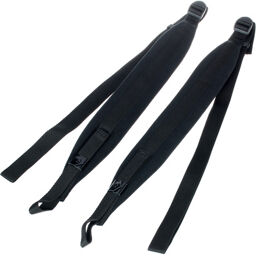Accordion Strap Nylon S Noir