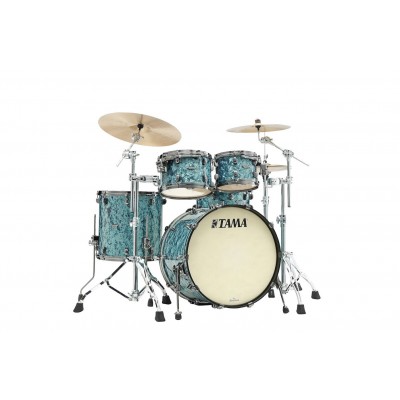 Starclassic Maple Stage 22 Black Nickel / Turquoise Pearl