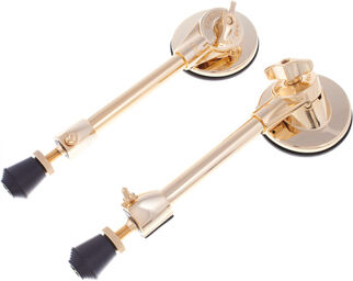 Bass Drum Legs Pair Gold
