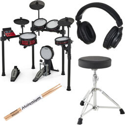 Nitro Pro Drum Kit Bundle Noir