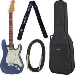 ST-62CC RW LPB Blue Bundle 60s Custom Lake Placid Blue