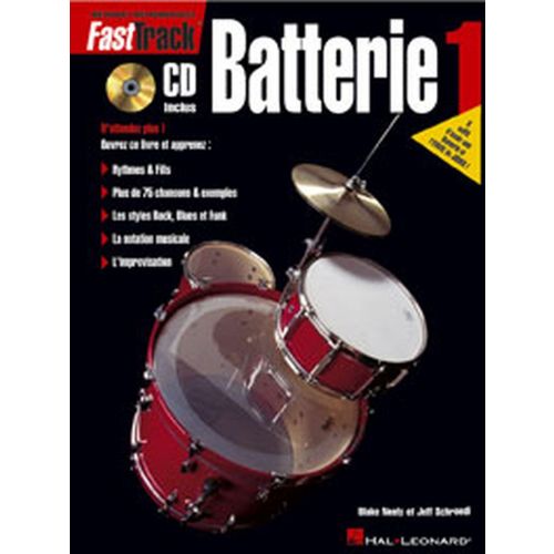 Fast Track Batterie Vol.1 + CD