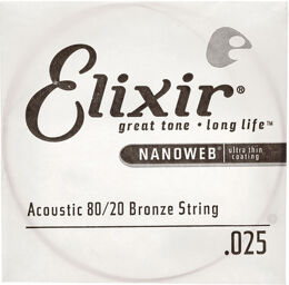 Elixir .025 Western Guitar
