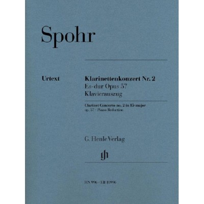 Spohr - Clarinette Concerto No. 2 Op. 57 - Clarinette et Piano