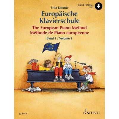 Méthode De Piano Européenne Vol. 1 - Piano