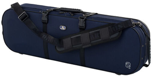 Quart Galant VN Case 4/4 GG Navy blue on the outside